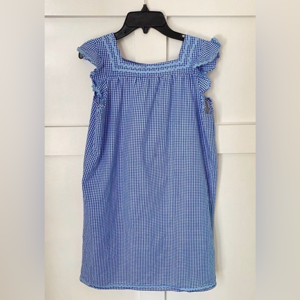 Sail to Sable Girls Gingham Dress - size 8